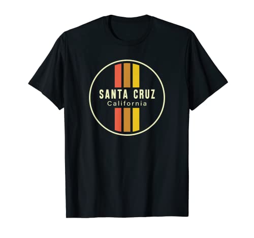 Retro Santa Cruz California Camiseta