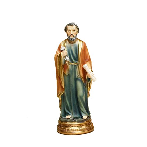 Trofeos Cadenas | San Pedro, Figura Religiosa, en Resina, 12 cm